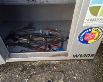 Launch of Aston Knife Surrender Bin