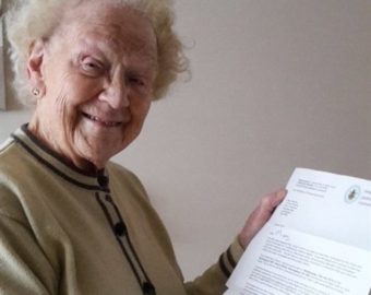 94-year-old community hero up for Police and Crime Commissioner’s Outstanding Citizen award