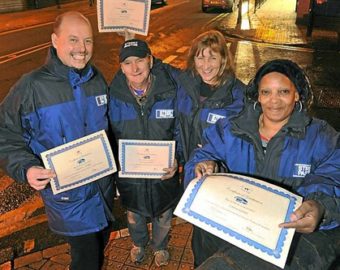 Kind-hearted Street Pastors nominated for Outstanding Community Project award