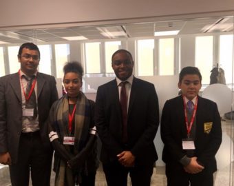 Students step into the shoes of West Midlands Police and Crime Commissioner