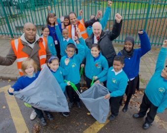 PCC staff take part in community clean up