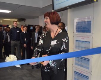 Assistant Police and Crime Commissioner opens TSB's Financial Crime Unit in Sheldon