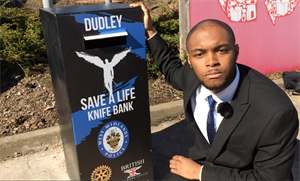 Dudley gets new weapon surrender bin