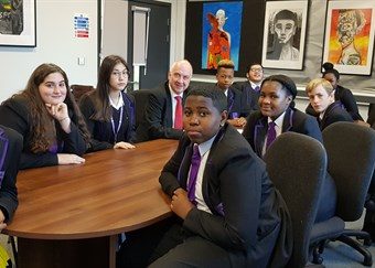 PCC meets with students to discuss the dangers of carrying a knife