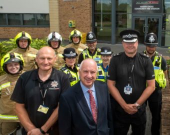 West Midlands Police Officers Move Into Fire Stations