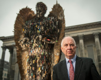 Police and Crime Commissioner welcomes Knife Angel’s visit to Wolverhampton