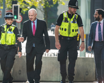 Officer numbers up as recruitment push outpaces government targets