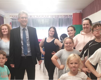 Free dance classes for children in Tipton