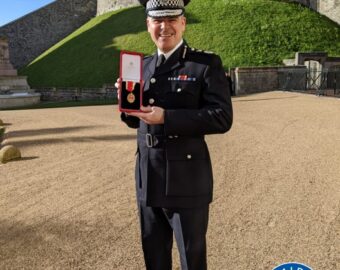 Arise, Sir David. Chief Constable receives Knighthood