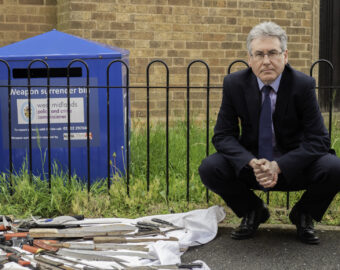 Largest haul of knives and weapons ever pulled from the regions’ weapon surrender bins