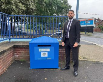 New knife bins installed in West Midlands