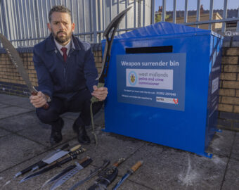 Sandwell gets new Weapon Surrender Bin