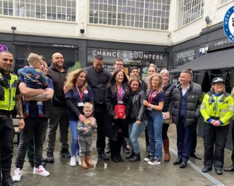 PCC Simon Foster welcomes new bleed kits after Boxing Day death