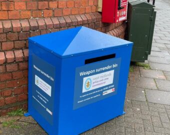 New Weapon Surrender Bin for Birmingham