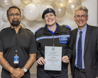 PCC hails success of young police cadets