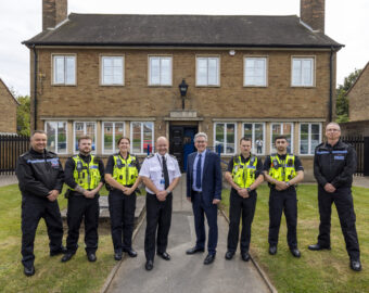 PCC and Chief Constable visit new Quinton police base