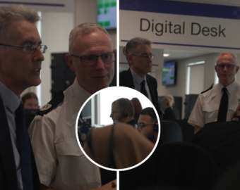 PCC visits 999 call centre amid big improvements at West Midlands Police