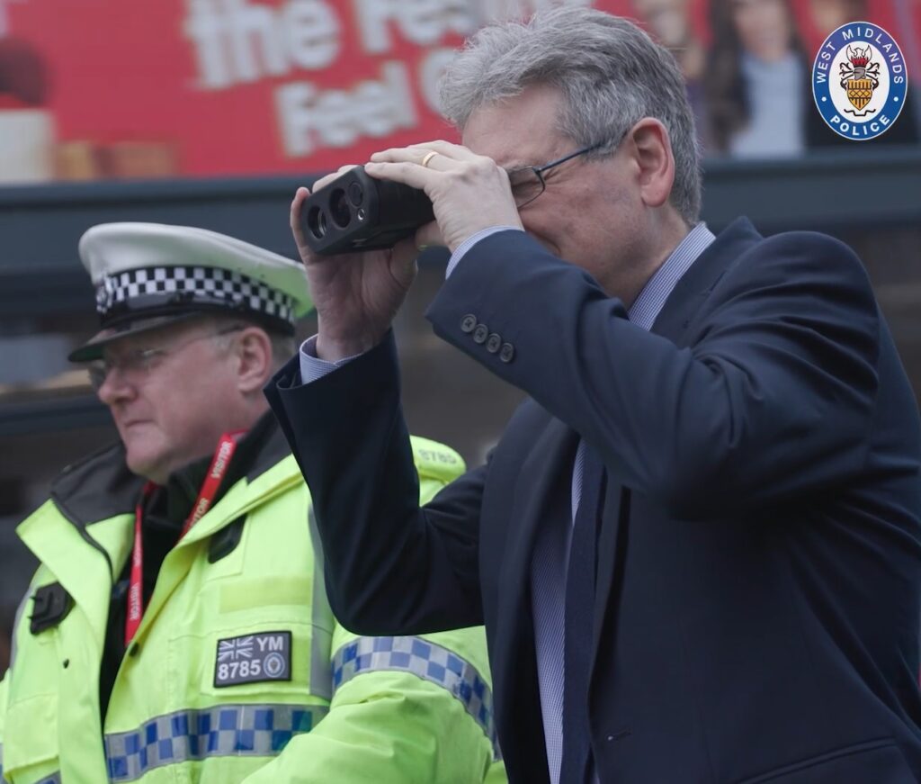 PCC joins speed watch operation with Cape Primary School pupils and West Midlands Police in Smethwick