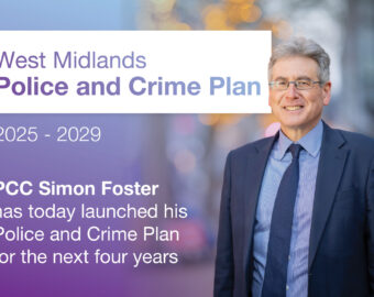 PCC outlines priorities as he unveils new Police and Crime Plan