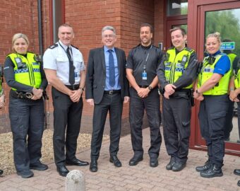PCC checks in to new Canley police base and joins teams on patrol in Coventry
