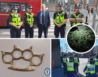 Tackling drugs, knife crime and over 40 arrests thanks to PCC-backed crime blitz in Walsall
